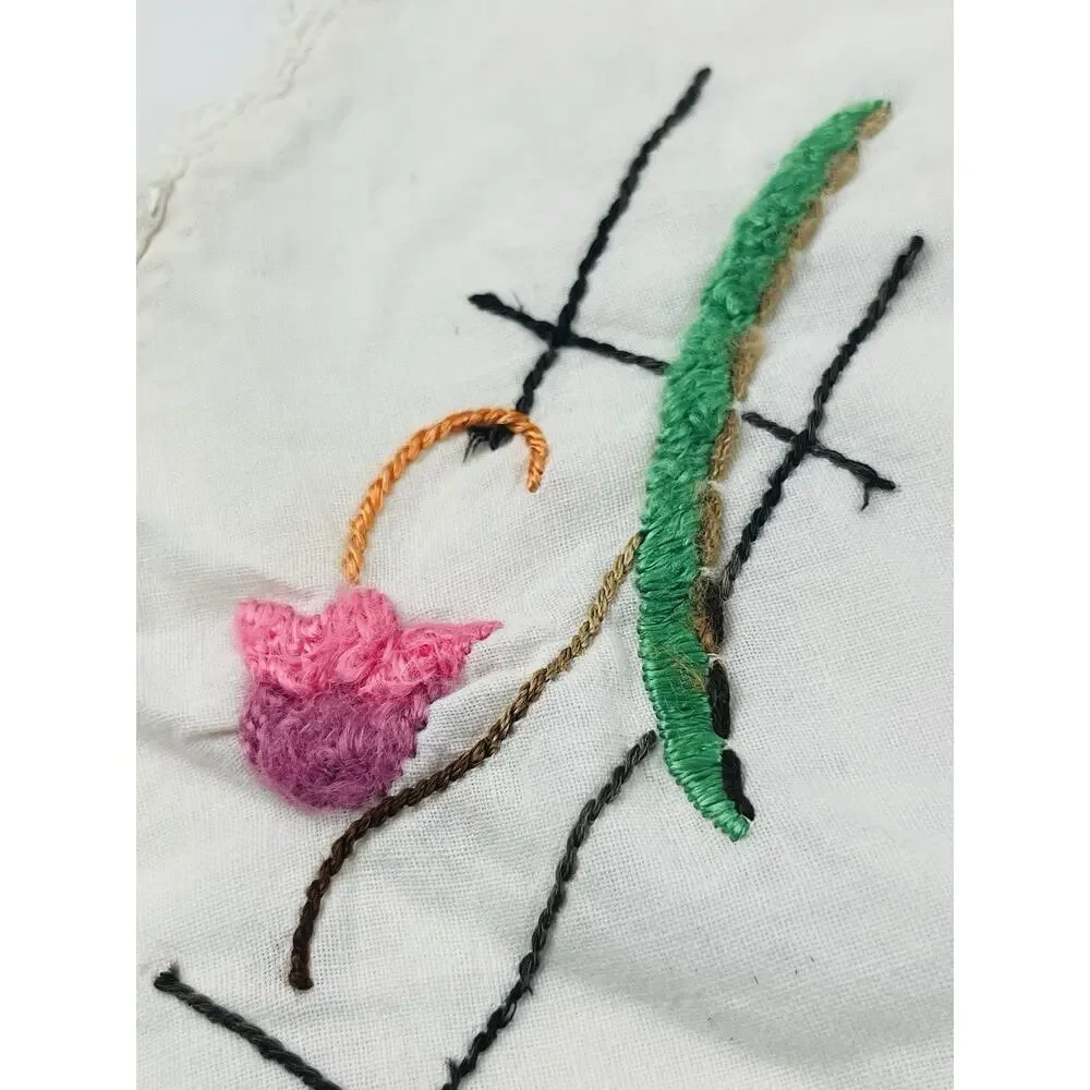 Handmade vintage hand